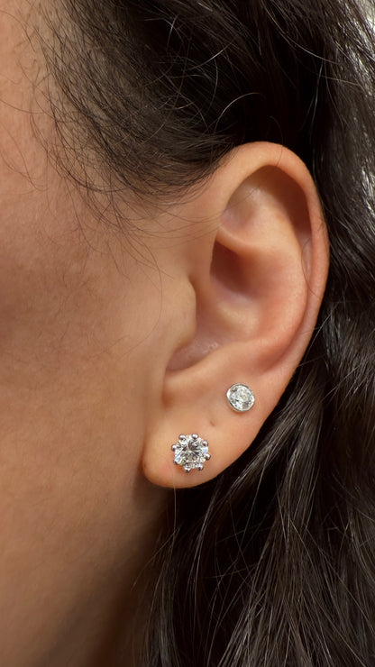 8 Prong Studs