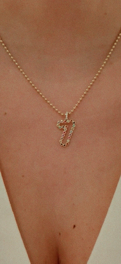 Lucky Number Pendant