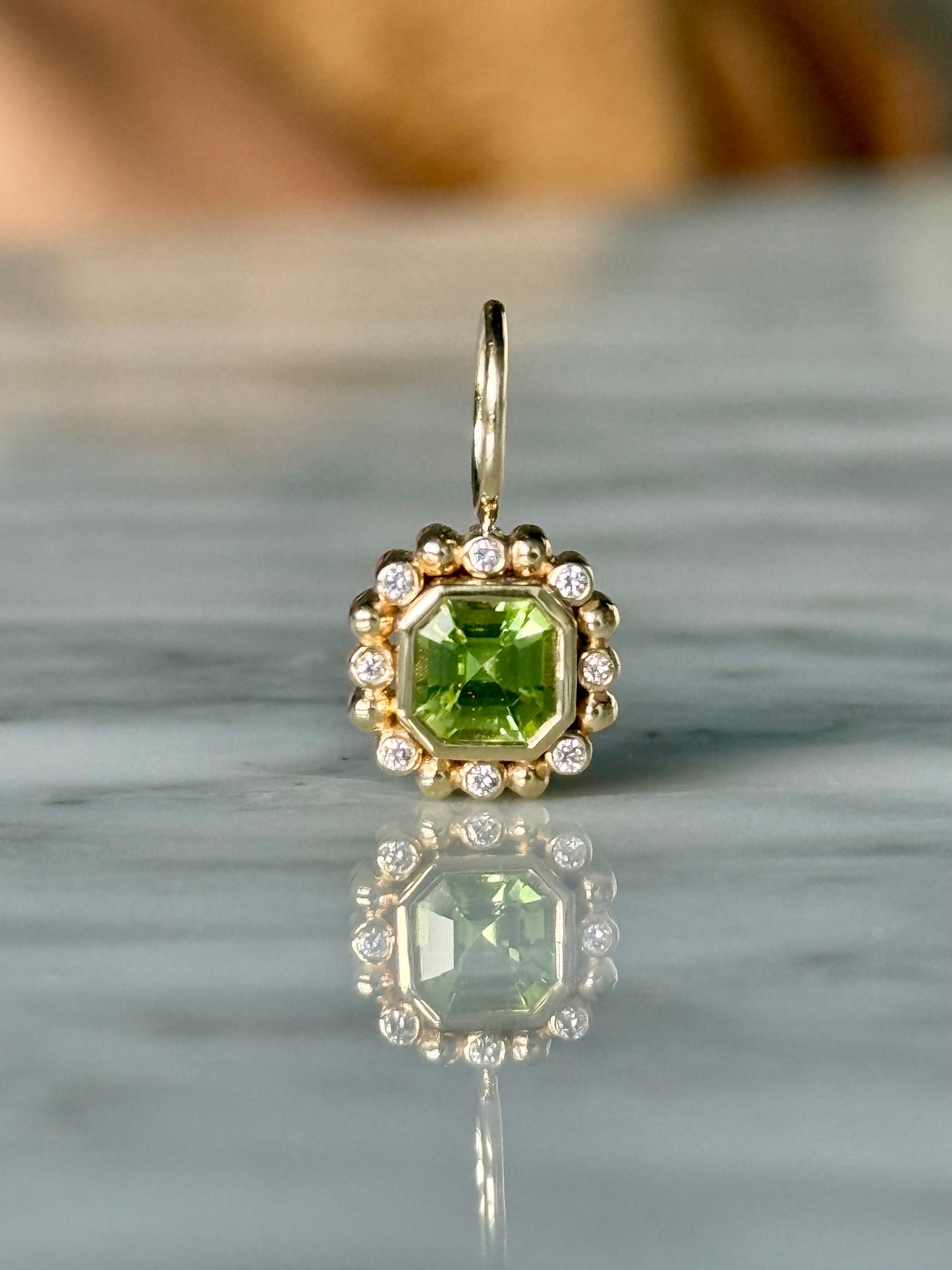 Peridot Frida Charm