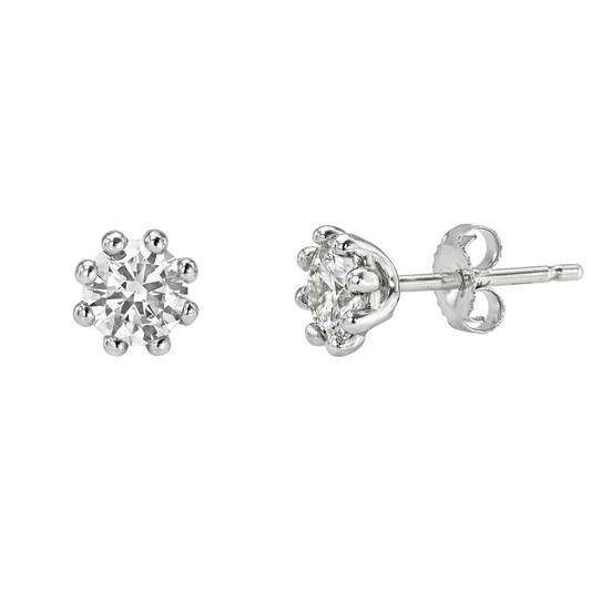 8 Prong Studs