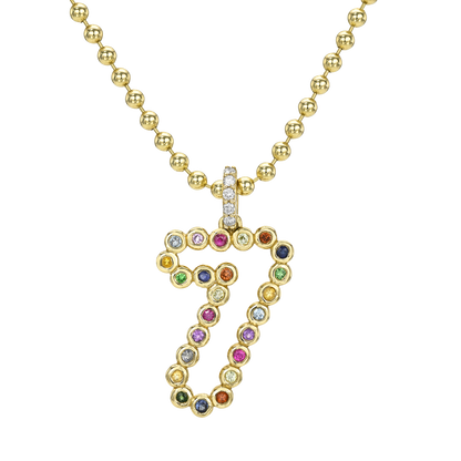 Lucky Number Pendant
