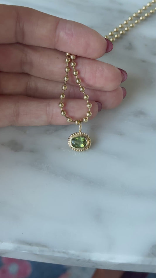 Tourmaline Frida Charm