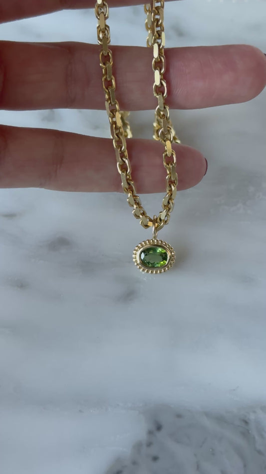 Tourmaline Frida Charm