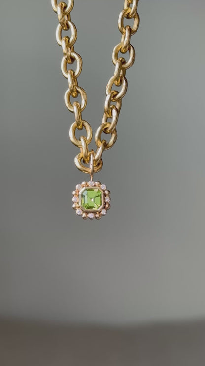 Peridot Frida Charm