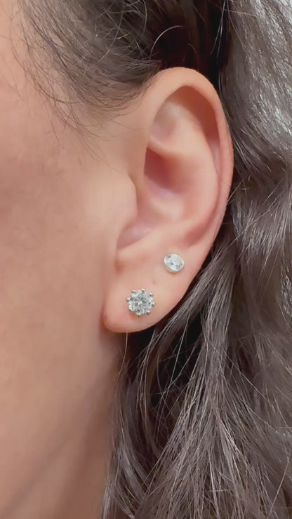 8 Prong Studs
